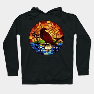 Mosaic Raven Hoodie